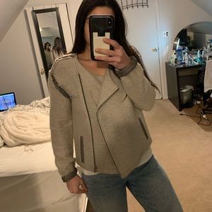 Gray jacket size small. By Zoe